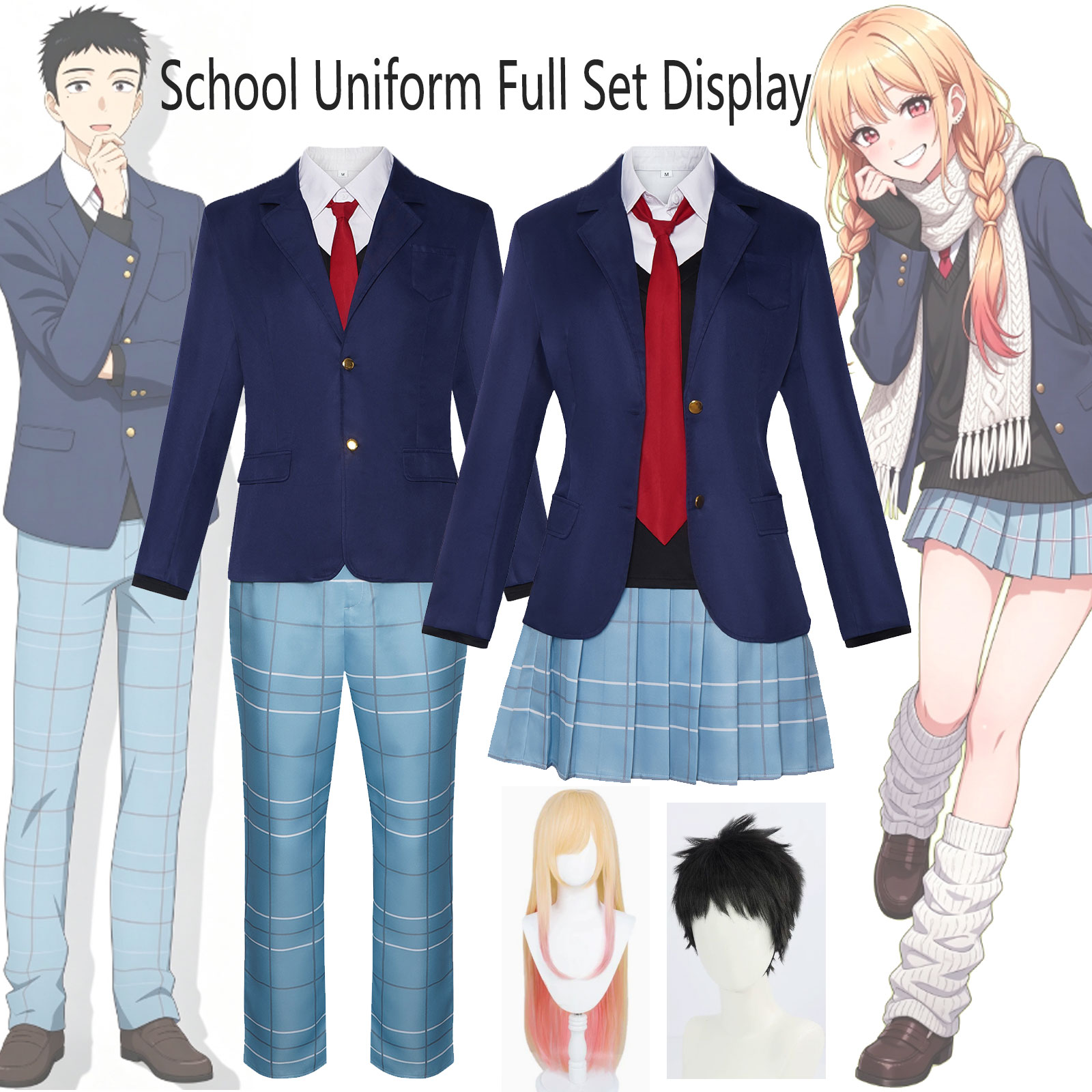 My Dress-Up Darling S2 Cosplay - Kitagawa Anime Cosplay ulasan dan harga