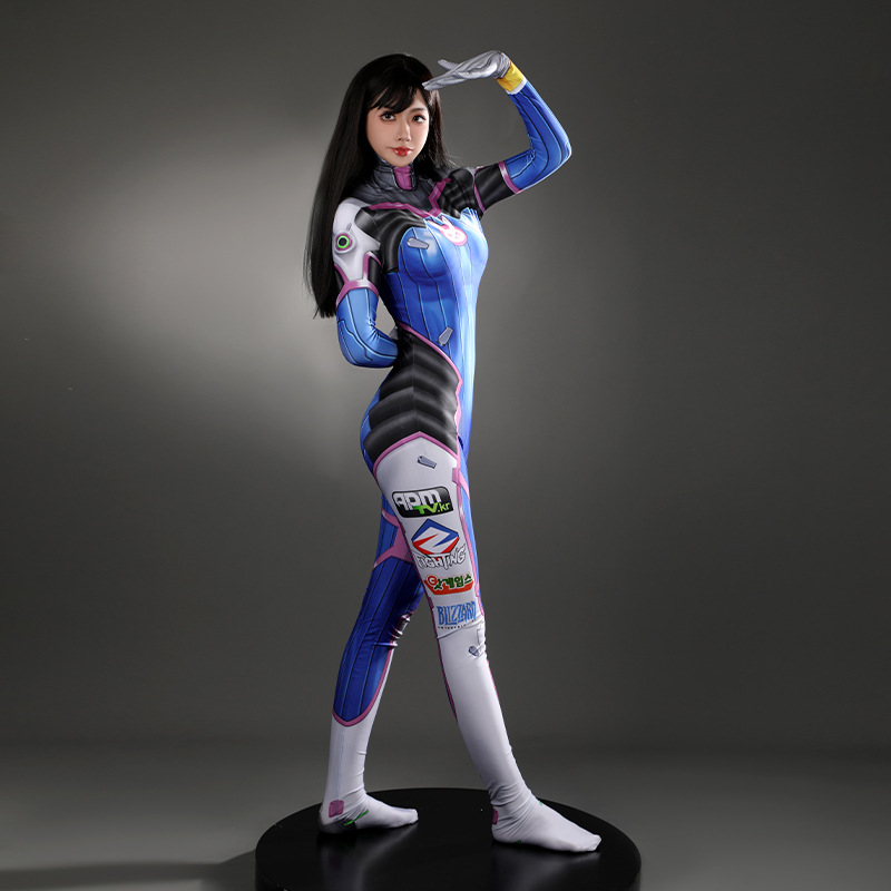 Women Dva Cosplay Complete Out - Anime Cosplay Jumpsuit ulasan dan harga