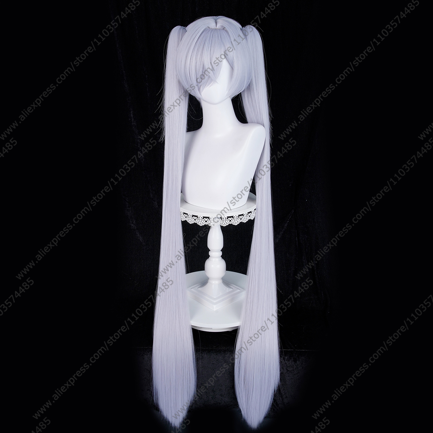 Anime Cinderella Cosplay Wigs  - Anime Cosplay Blue Hair ulasan dan harga